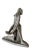 Gray Sitting Woman Sculpture with Painted Patina, Ruth Gutman For Sale - Image 8 of 8