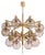 Brass Chandelier Model 348/15 from Hans-Agne Jakobsson, 1960s For Sale