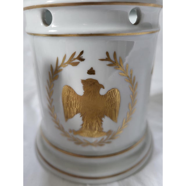 19th Century Antique 19th Century Napoleonic Porcelain Teapot, Paris, France For Sale - Image 5 of 8