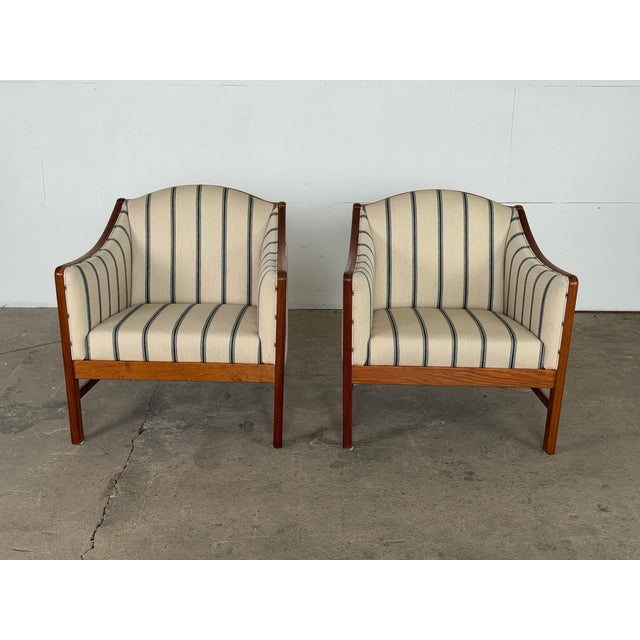 Danish Pine Armchairs from Form 75, Galten, Denmark, 1970s, Set of 2 For Sale - Image 12 of 12