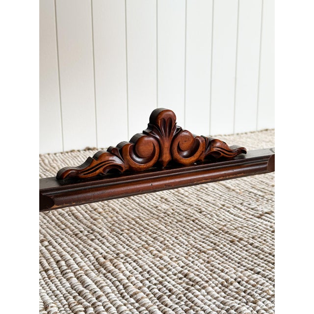 1920s Antique Jacobean Revival Mahogany Sideboard For Sale - Image 11 of 14