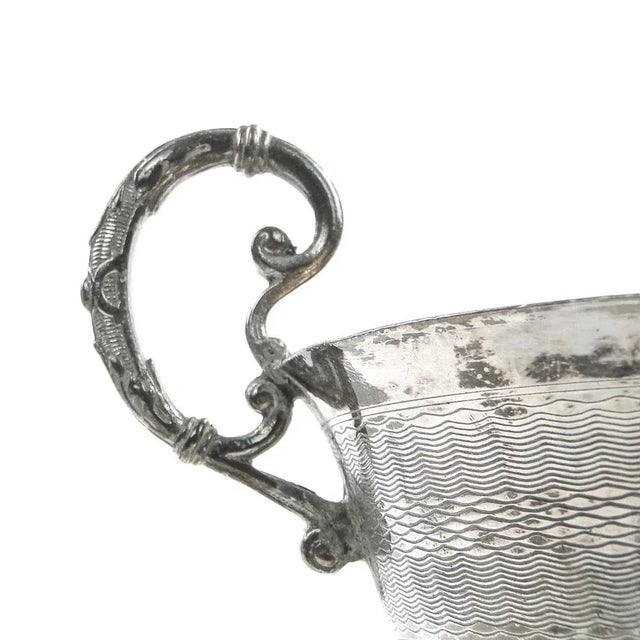 German Art Nouveau Sugar Bowl from WMF, Early 20th Century For Sale - Image 3 of 7