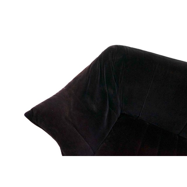 Model Le Stelle Velvet Two-Seat Sofa by Mario Bellini, Set of 1970 For Sale - Image 3 of 5