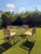 Vintage Campaign Maison Jansen Style, Pace Chrome Table & Director Arm Chairs, Suede Leather Chrome and Brass C. 1970s For Sale - Image 9 of 12