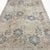 Antique Turkish Sivas Rug 6x9 | Ivory, Faded Blue & Dusty Rose Floral Design For Sale - Image 4 of 4
