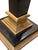Stone Vintage Neoclassical Black Marble and Brass Table Lamp For Sale - Image 7 of 7