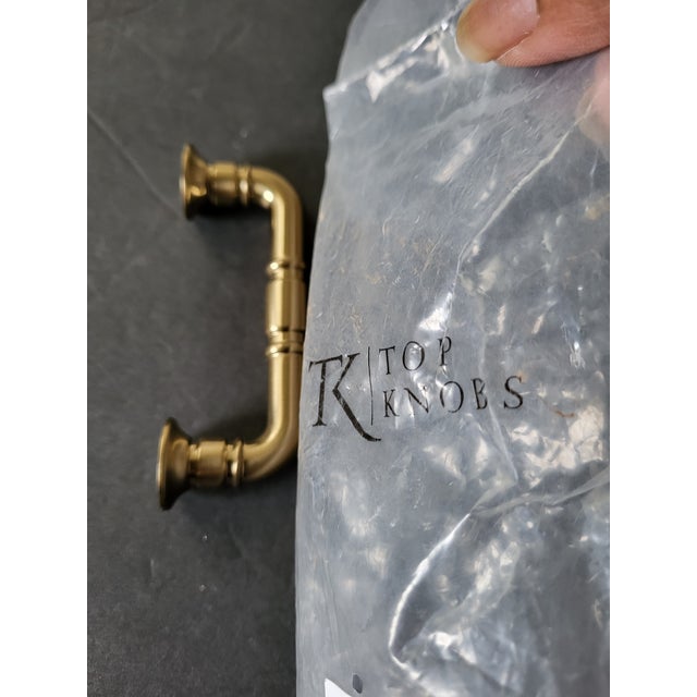 Brass 1990s Kent Brass Drawer Pull 3 Inch For Sale - Image 8 of 8