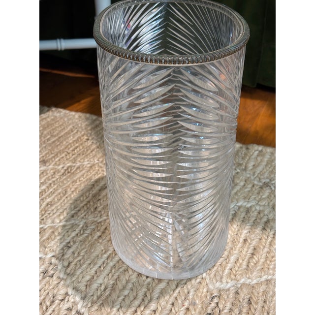 Mid-Century Modern Vintage Celebrity Plastic Waste Basket - Shimmering Transluce For Sale - Image 3 of 9