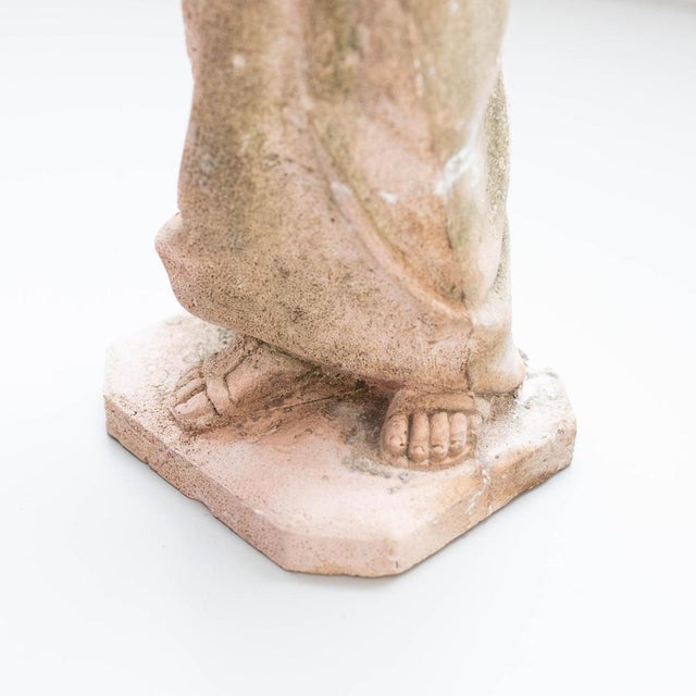 Plaster Traditional Figure, 1930s For Sale - Image 10 of 18
