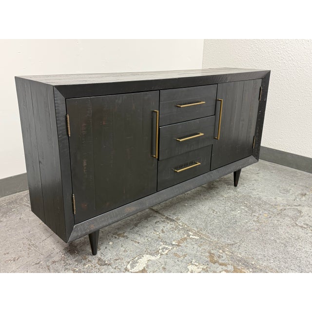 Modern West Elm Alexa Media Console For Sale - Image 3 of 12