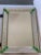 Glass Contemporary Venetian Rectangular Green Floreal Hand-Carving Mirror in Murano Glass For Sale - Image 7 of 12