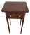 Small Antique Mahogany Side Table For Sale