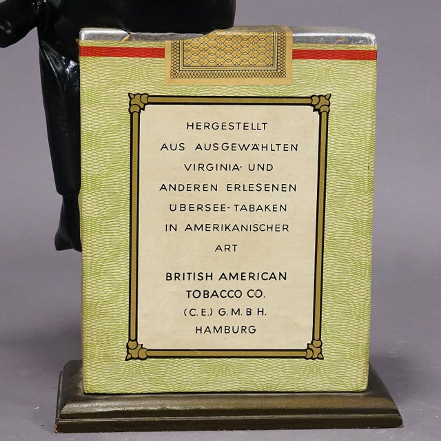 Vintage Gold Dollar Cigarettes Advertising Sculpture 1950s For Sale - Image 6 of 11