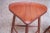 Vintage Solid Walnut Studio Craft Bar Stools by David Scott - a Pair For Sale - Image 9 of 13