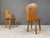 Vintage Brutalist Dining Chairs, 1960s, Set of 4 For Sale - Image 9 of 12