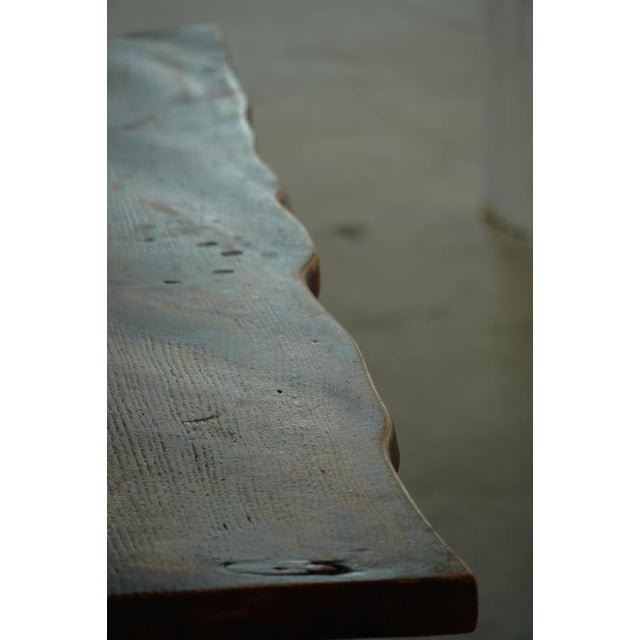 Danish Rustic Wabi Sabi Dining Table in Pine, 1950s For Sale - Image 6 of 18