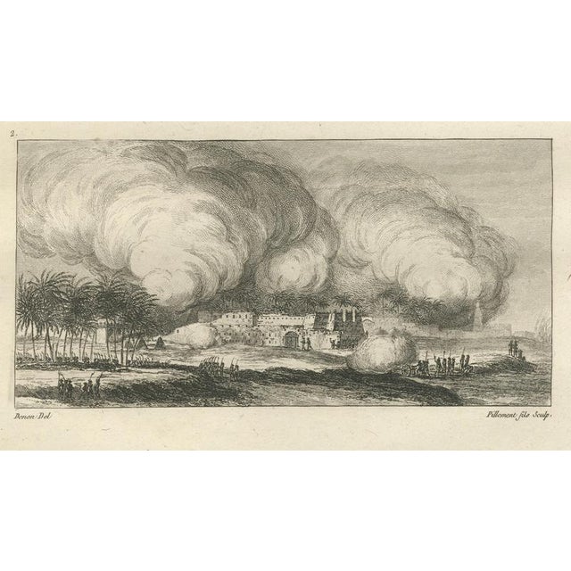 Early 19th Century Dominique Baron Vivant Denon, Egyptian City Architecture with Tower, 1802, Engraving on Paper For Sale - Image 5 of 10