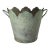 20th Century Verdigris Copper Arts & Crafts French Bucket or Planter For Sale