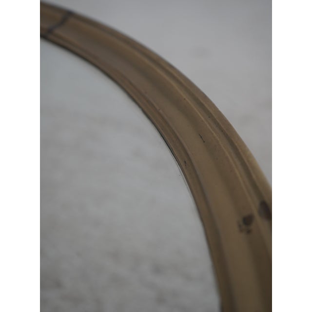 Glass Baker Hollywood Regency Faux Bamboo Glass Top Coffee Table For Sale - Image 7 of 11