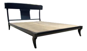 Mid Century Modern Klismos Style King Bedframe