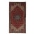 10x18 Antique Persian Heriz Red Rug – Oversized Hand-Knotted Wool Masterpiece For Sale