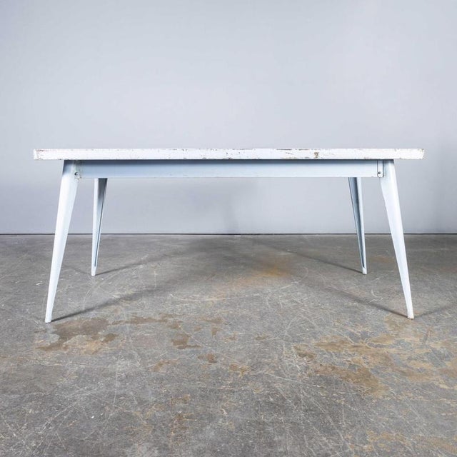 French T55 Rectangular Dining Table from Tolix, 1960s For Sale - Image 10 of 11