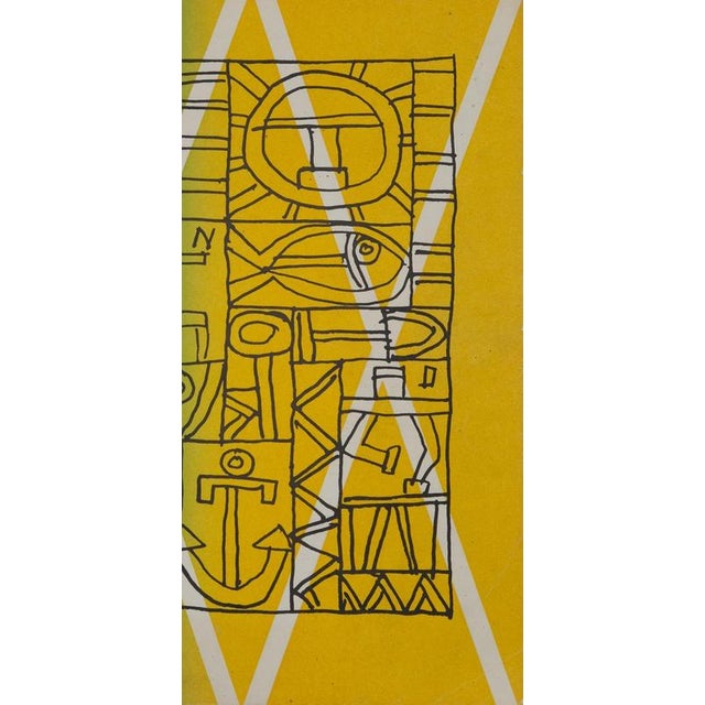 Joaquín Torres Garcia (1874-1949) The Ship's Hold Original color lithograph Printed at the Mourlot workshops (Paris,...