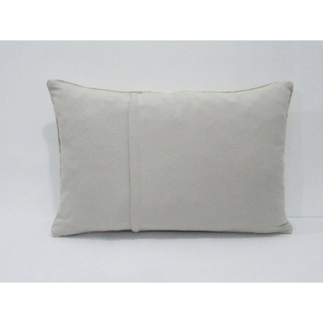 Traditional Washed Out Decorative Pillow For Sale - Image 3 of 4