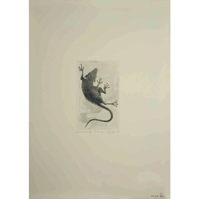 Flight of the rat (volo del ratto) is an original contemporary artwork realized in 1973 by the italian contemporary artist...