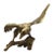 Vintage Brass American Bald Eagle Sculpture For Sale