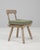 Wood 20th Century French Wooden Chair With Upholstered Cushion For Sale - Image 7 of 18