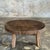 1980s Small Oval Stool in Teak, 1980s For Sale - Image 5 of 11