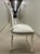 White Custom Leather Louis XVI Dining Chairs, Set of 8 For Sale - Image 8 of 11