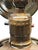 Pair Patinated Brass Lantern Sconces With Amber Mica Inserts For Sale In Los Angeles - Image 6 of 7