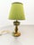 Onyx Table Lamp with Fabric Lampshade For Sale - Image 16 of 18