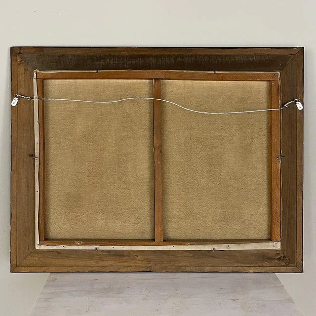 Framed Oil Painting on Canvas by Ewald Kreusch (1895-1960) For Sale - Image 11 of 12