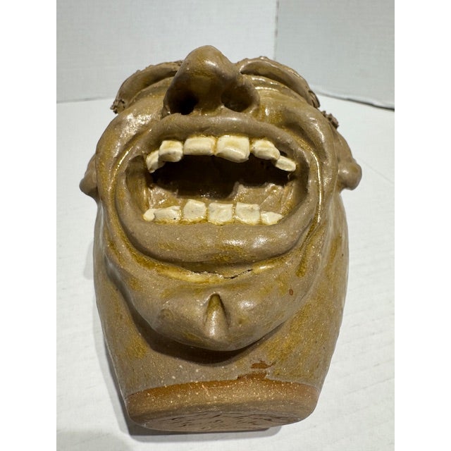 Vintage Sandy Cole Face Jug For Sale - Image 6 of 13