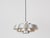 Fog & Mørup Vintage Nova Pendant Lamp in Aluminum by Jo Hammerborg for Fog and Mørup, 1963 For Sale - Image 4 of 13