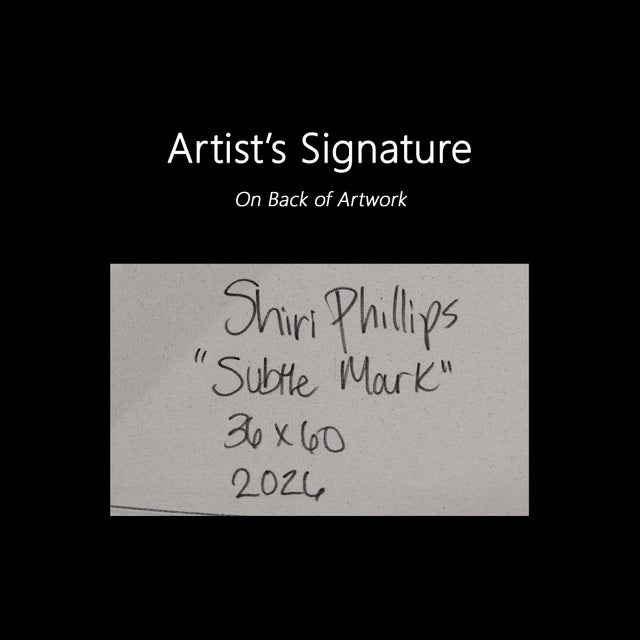 Subtle Mark - Original Textured Contemporary Abstract Acrylic Painting on Canvas For Sale - Image 9 of 9