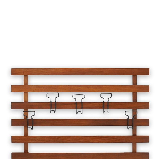 Coat Hanger with Adjustable Hooks, 1960s For Sale - Image 4 of 13