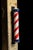 Antique Porcelain and Milk Glass Barber Pole For Sale - Image 4 of 6