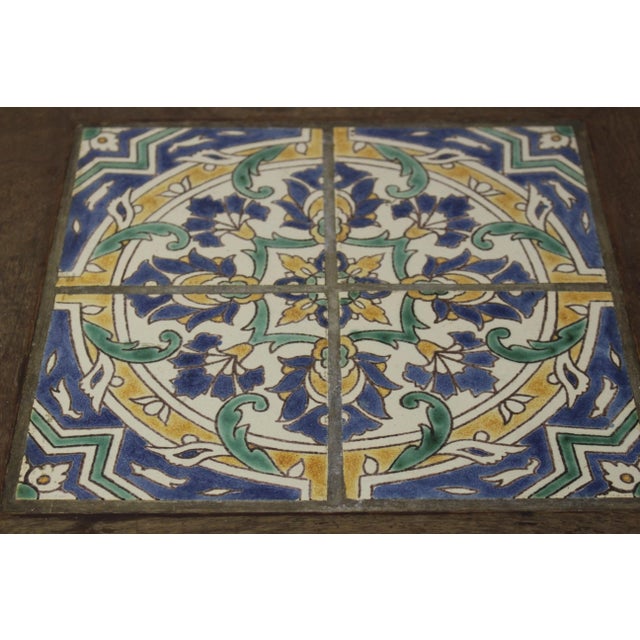 Vintage California Tile Top Occasional Table Chairish