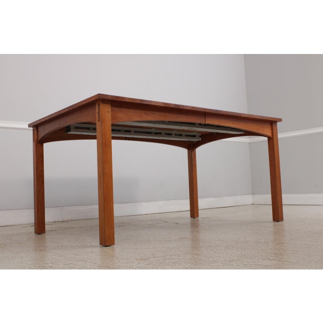 Stickley Cherry Harvey Ellis Mission Dining Room Table For Sale - Image 9 of 16