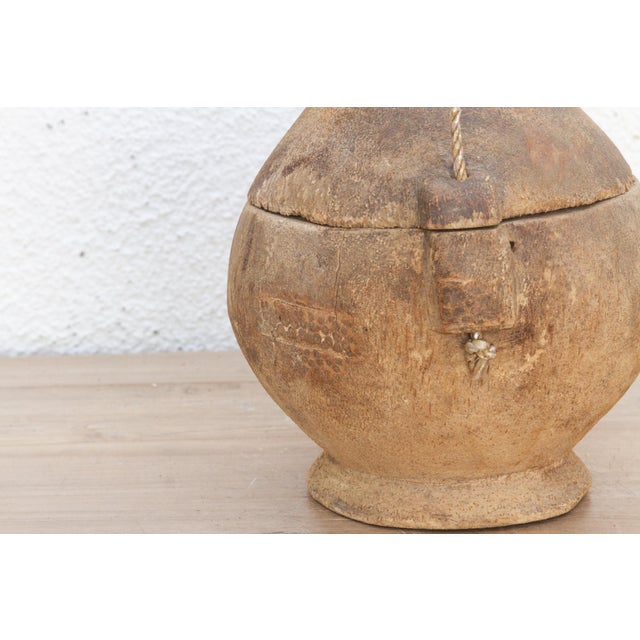 Antique Asian Wood Food Bowl For Sale In Los Angeles - Image 6 of 9
