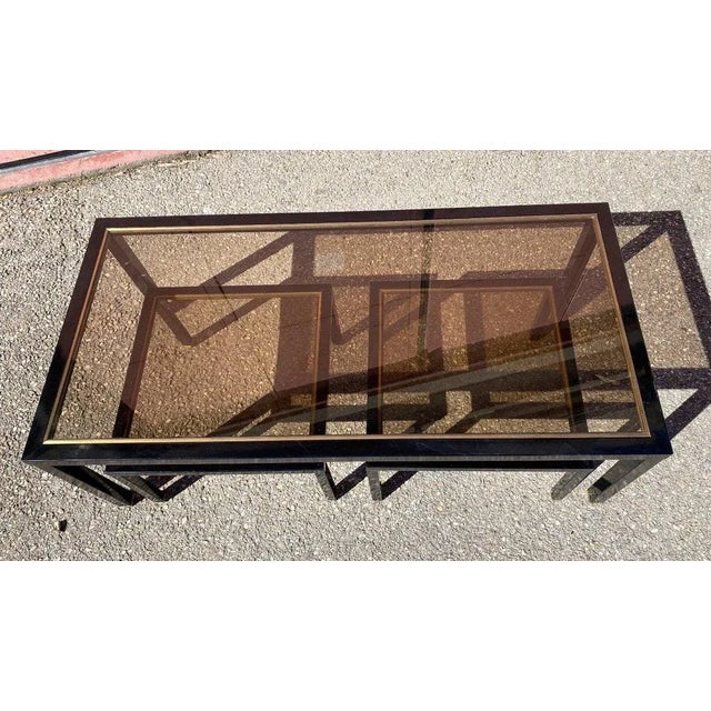 Coffee Table & Sofa End Tables, Set of 3 For Sale - Image 5 of 10