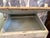 Antique Primitive Country Store Merchant Counter With Lift-Top Storage & Original White Paint For Sale - Image 4 of 6