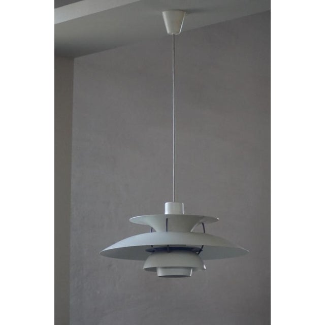 Metal PH 5 Pendant Lamp by Poul Henningsen for Louis Poulsen, Denmark, 1958 For Sale - Image 7 of 12