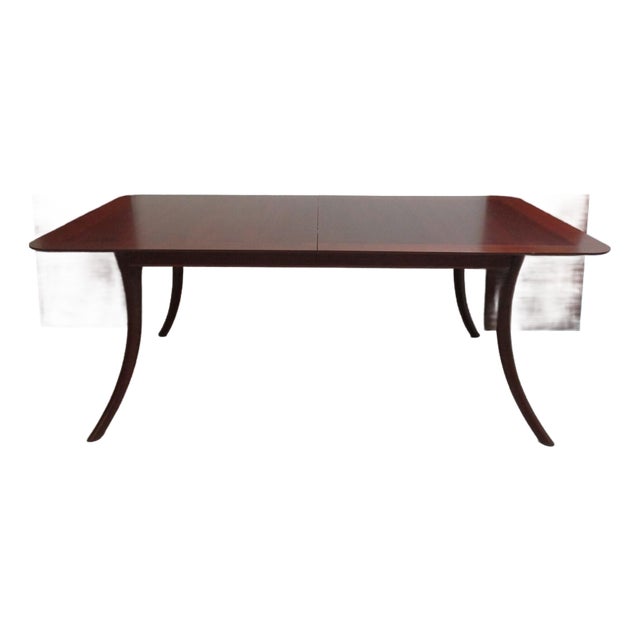 1990s Bexley Heath for Widdicomb Teak Dining Room Conference Table Danish Modern For Sale