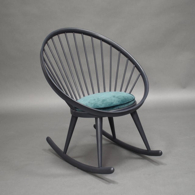 Rocking Chair by Yngve Ekström for Stol AB Sweden For Sale - Image 9 of 12
