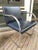 Mies van der Rohe Tubular Brno Chair, 2 available, priced separately. Chrome is super clean, leather shows wear and tear....